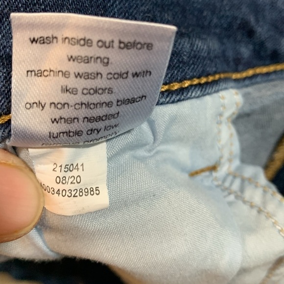 Elizabeth & James High-Rise Stovepipe Medium Wash Jeans size 16 - Picture 9 of 9